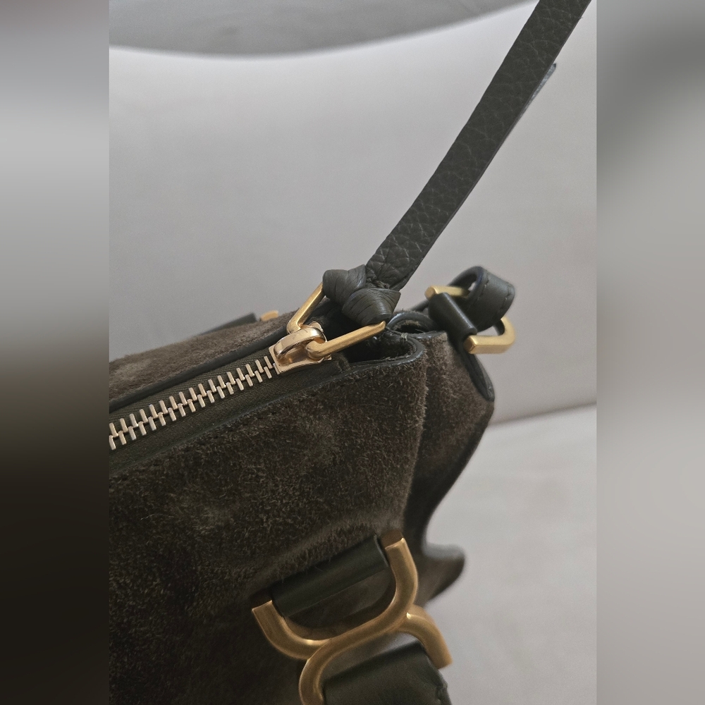 Chloé Olive Green Medium Marcie Bag - Picture 7 of 11